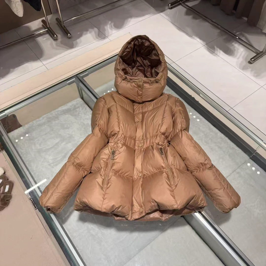 25新款 冬季收腰显瘦时尚百搭女款羽绒服