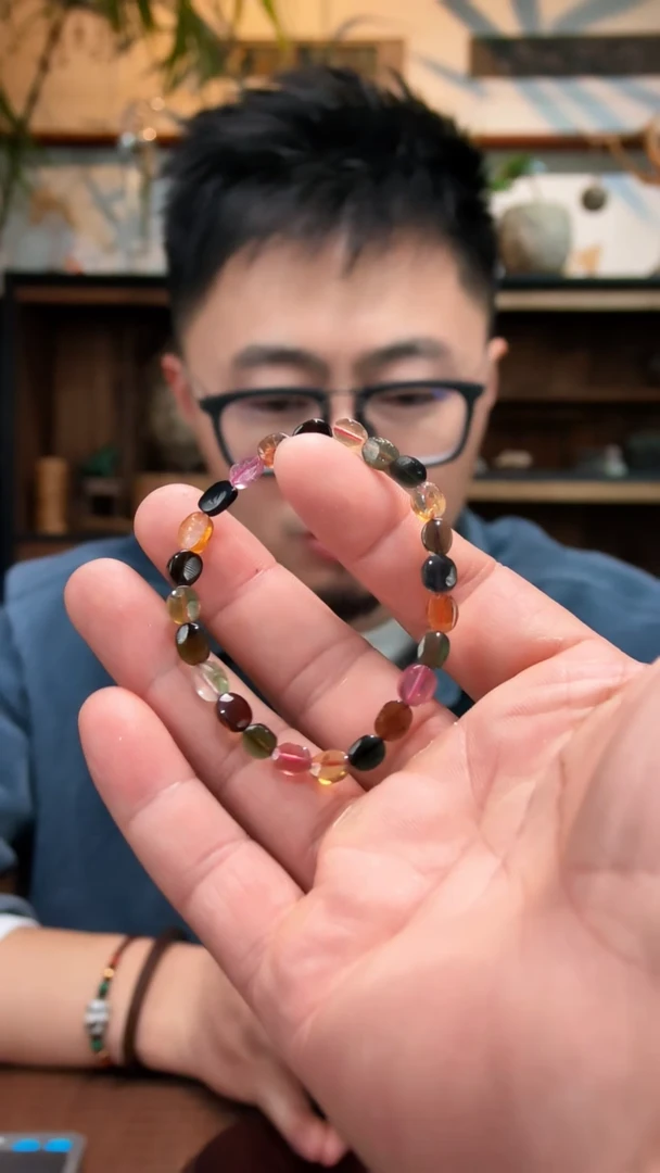 未镶嵌手串碧玺碧玺手串ZD