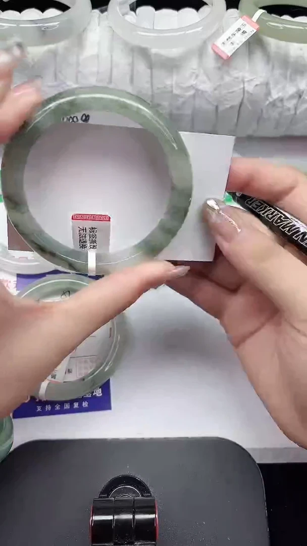 未镶嵌手镯石英质玉54-56/57