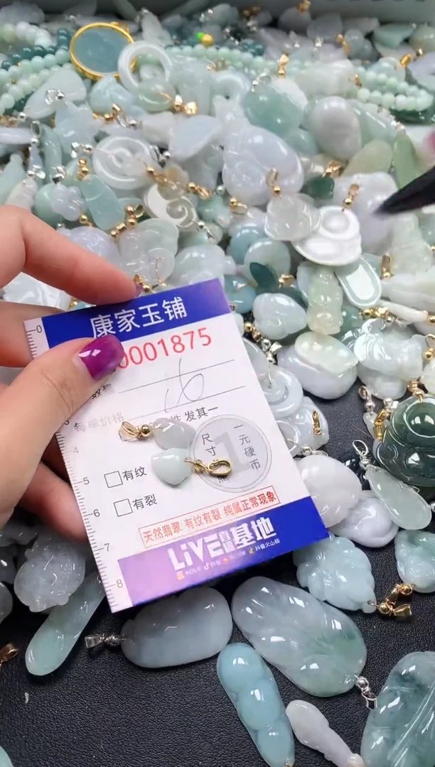颈饰未镶嵌翡翠1875