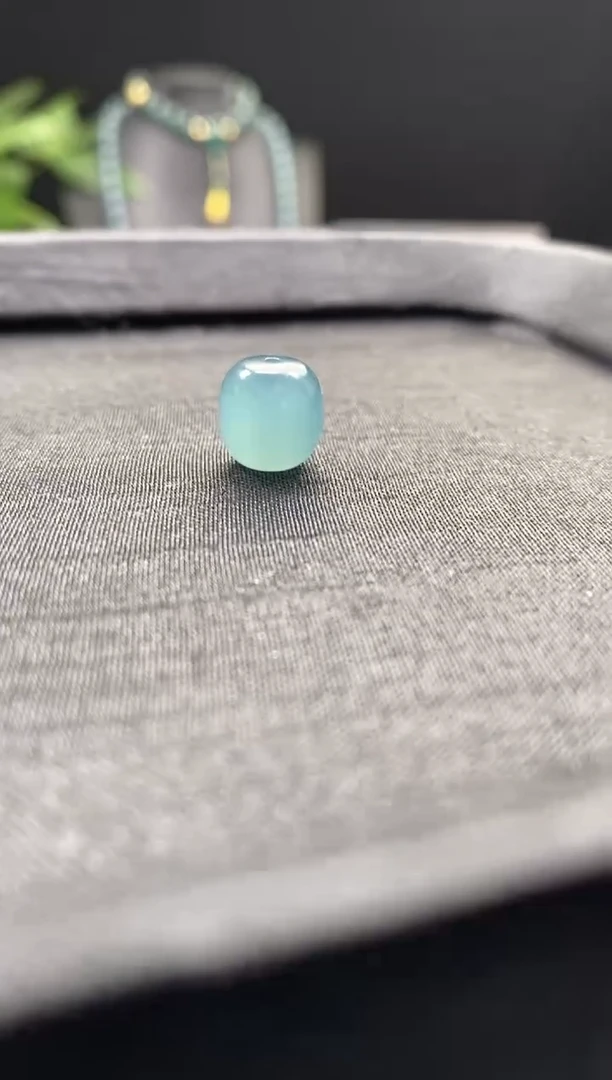 未镶嵌手链翡翠散珠卡10mm左右老型珠