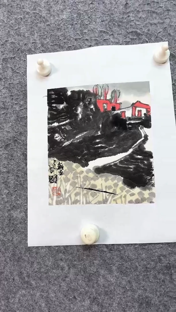 国画ST-JZP老师绘画作品