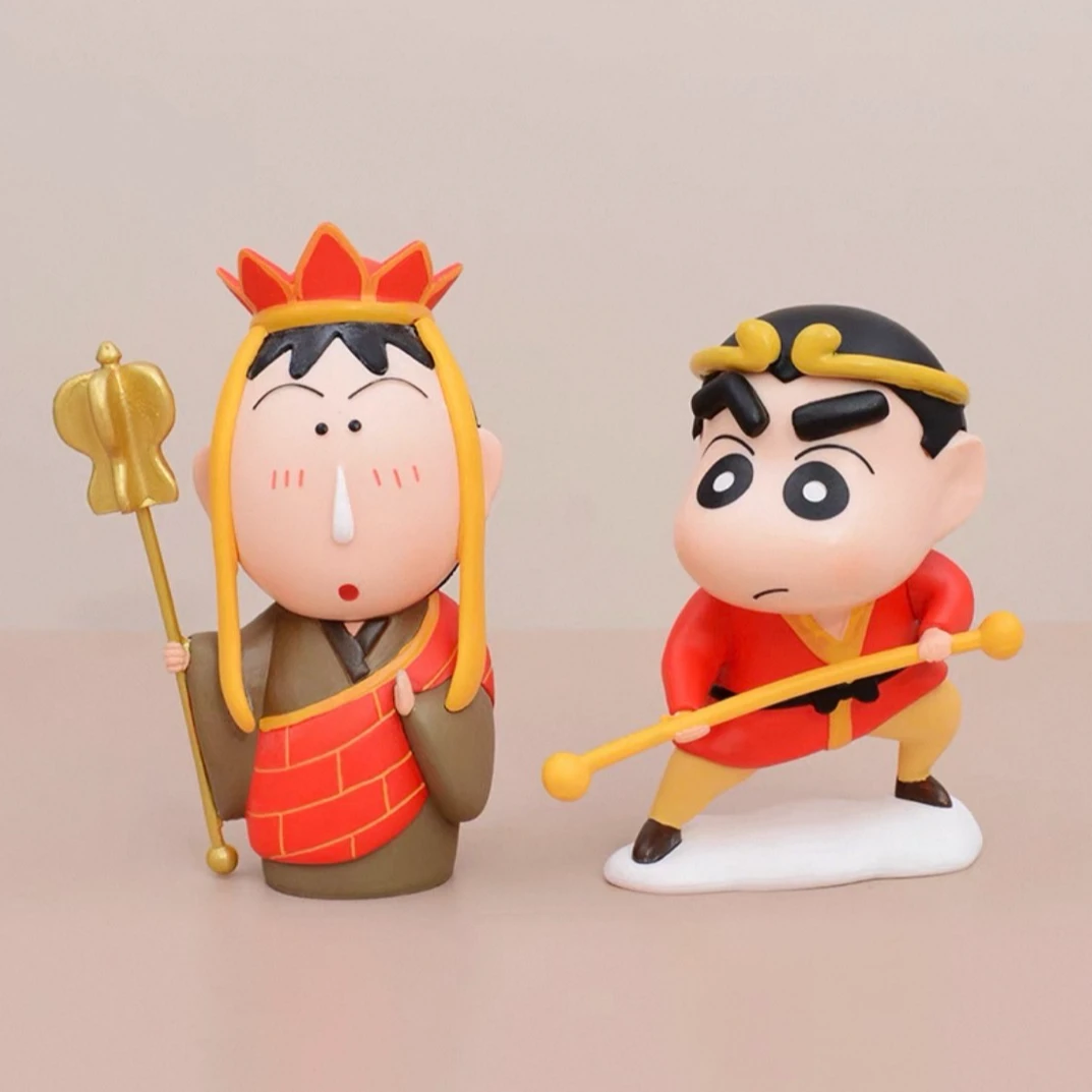 西游记cos汽车摆件唐僧阿呆悟空蜡笔小新手办可爱车载装饰品桌搭