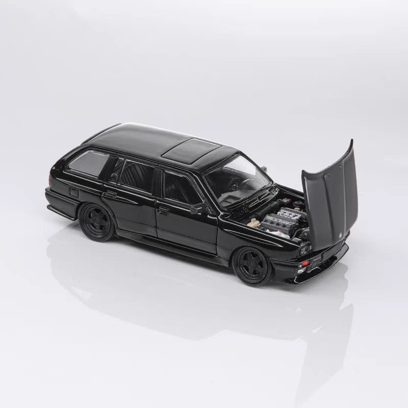 MORTAL 1/64 BMW 宝马E34 E30 Tuoring 瓦罐小比例合金汽车模型