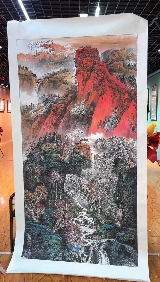 【闪购商品】国画周建真老师绘画作品12-110