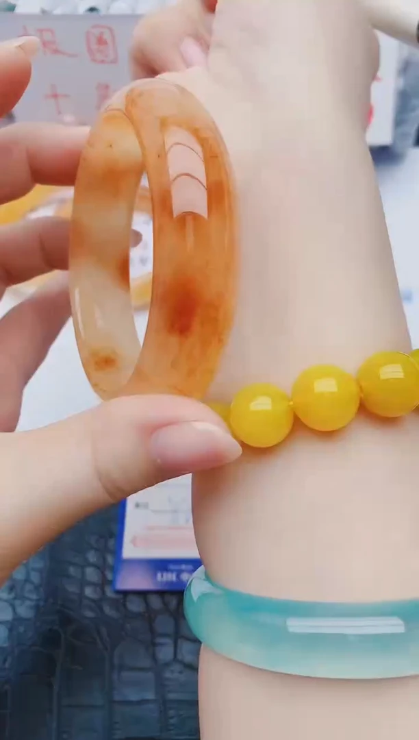 未镶嵌手镯石英质玉w275+61-62-63