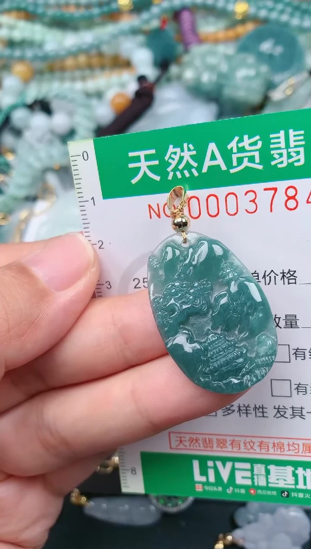 颈饰未镶嵌翡翠.0003784