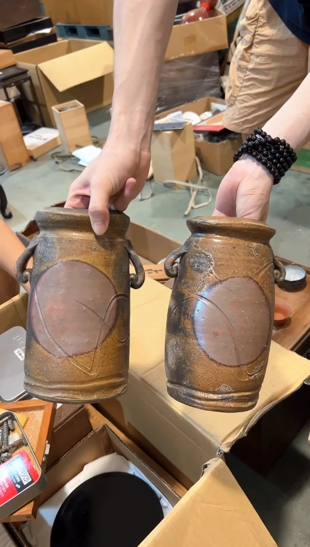 ?****道A0321中古瓷器 茶器周边/