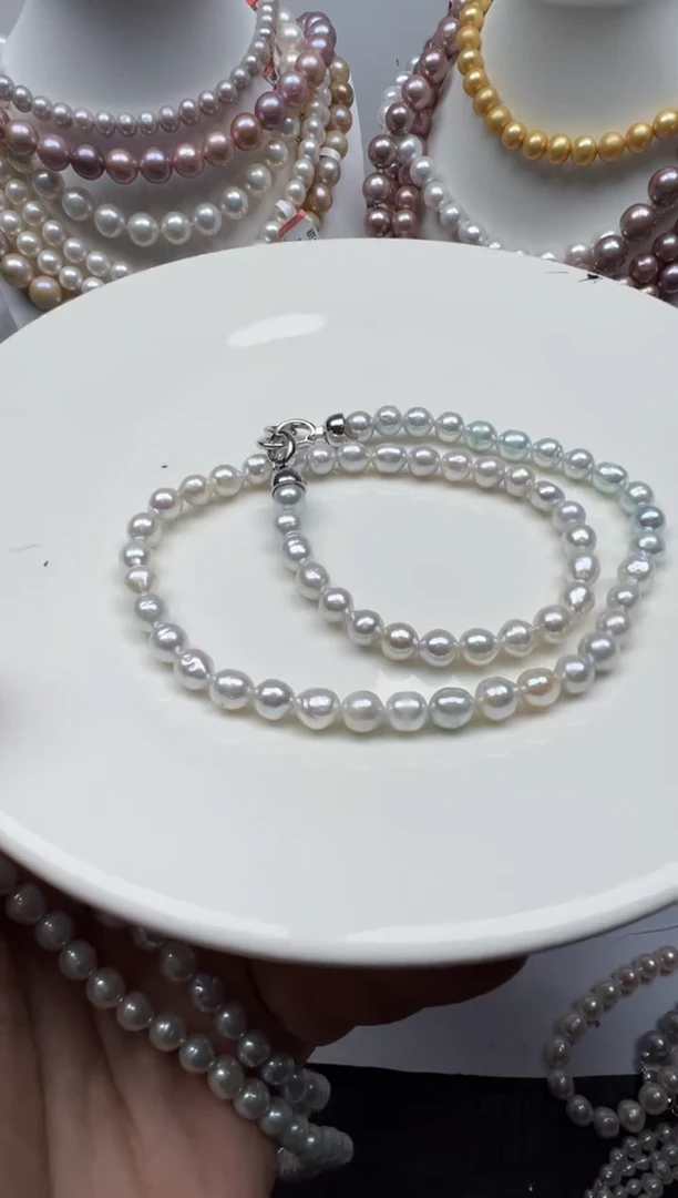 【闪购商品】淡水珍珠颈饰未镶嵌1