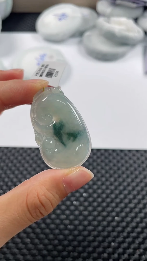 颈饰未镶嵌翡翠基地发货H 8178 如意