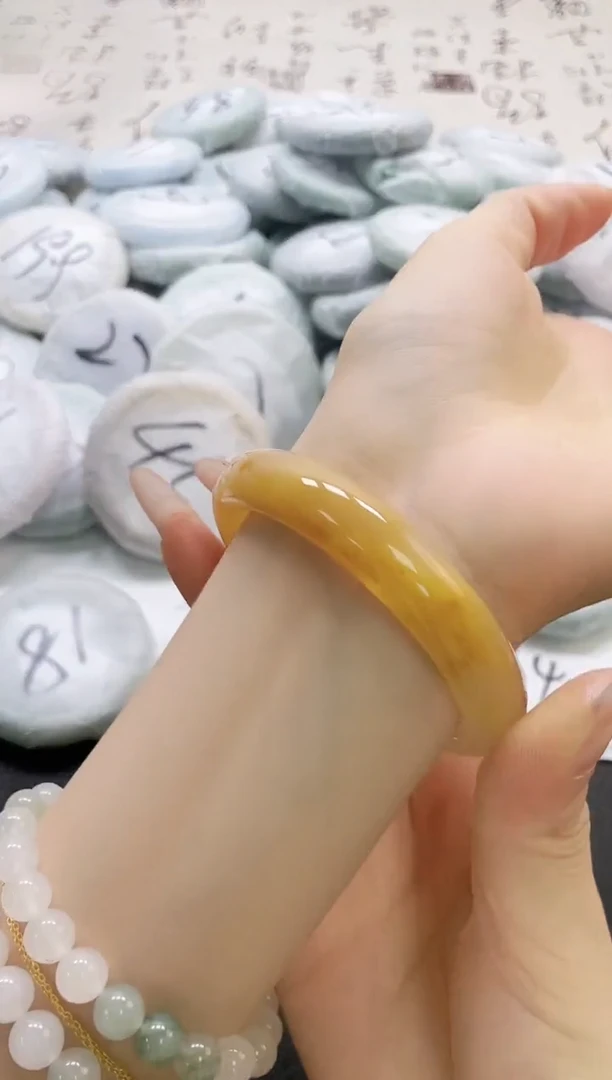 未镶嵌手镯石英质玉309-58