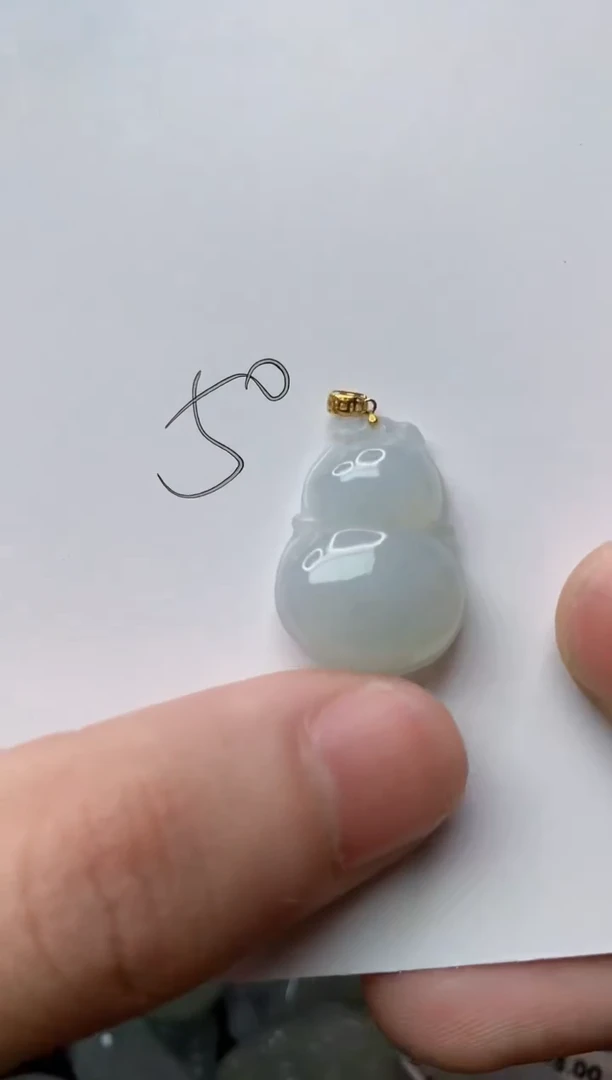 【闪购商品】翡翠颈饰18K金镶嵌33........