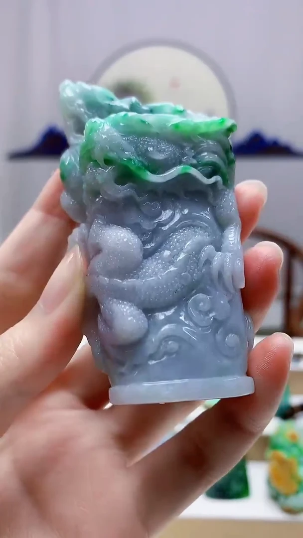 未镶嵌定制翡翠5145zm-毛货挂件127