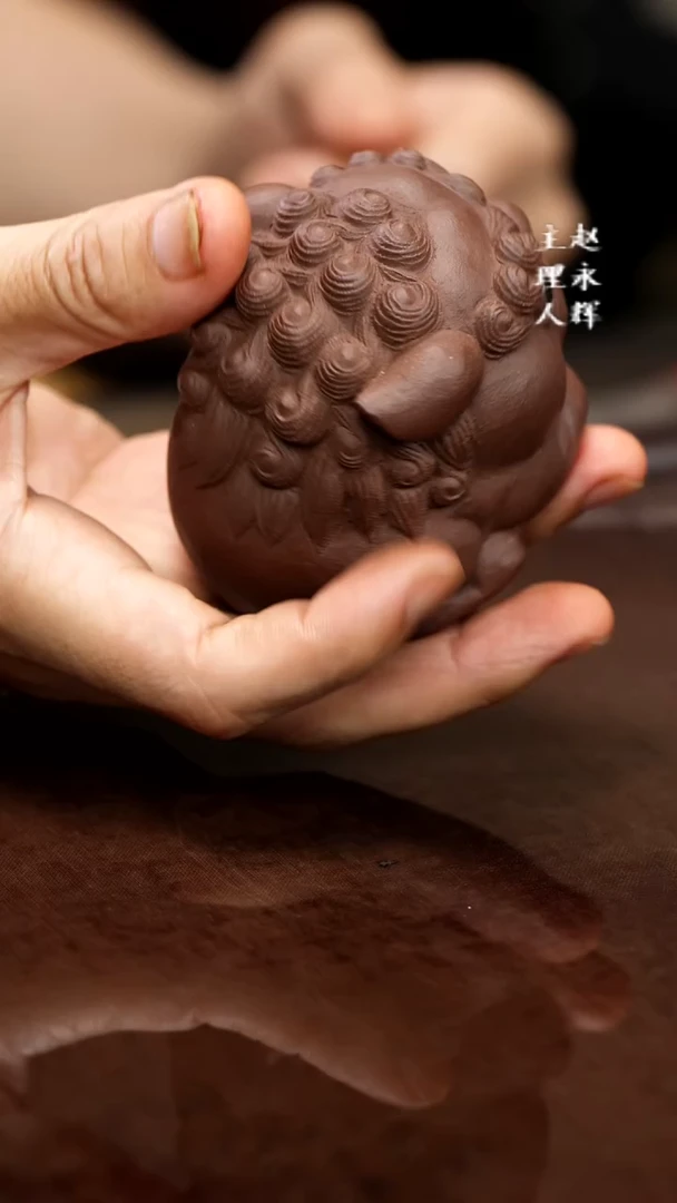 紫砂茶宠狮子，。，