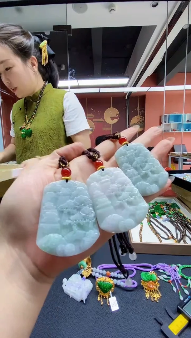 颈饰未镶嵌翡翠翡翠吊坠