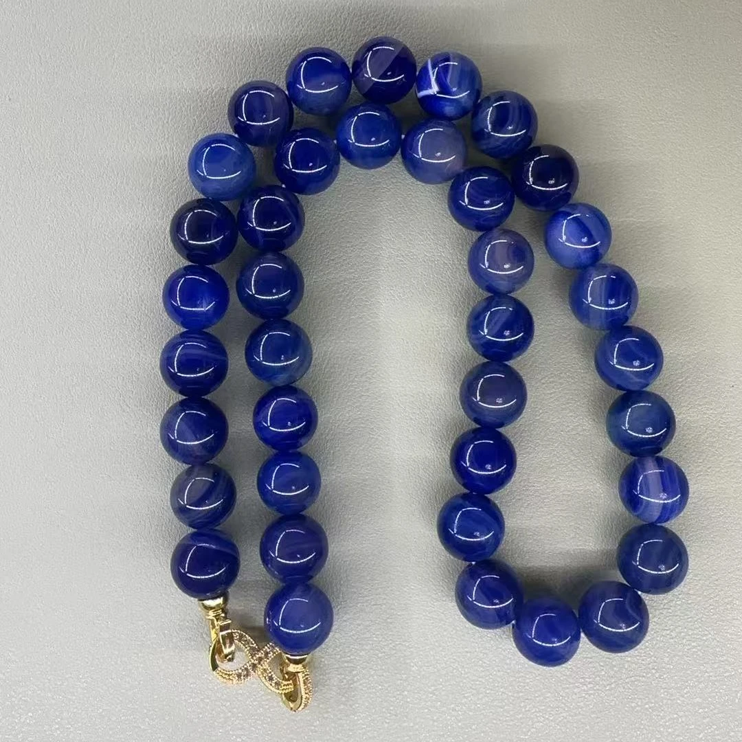 【甄选】天然深海钯晶高端14mm项链毛衣链