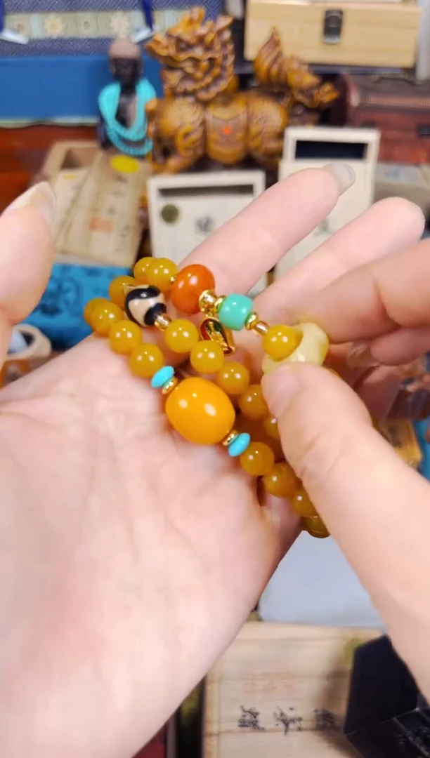 未镶嵌颈饰蜜蜡兰妹专属高端链接c108