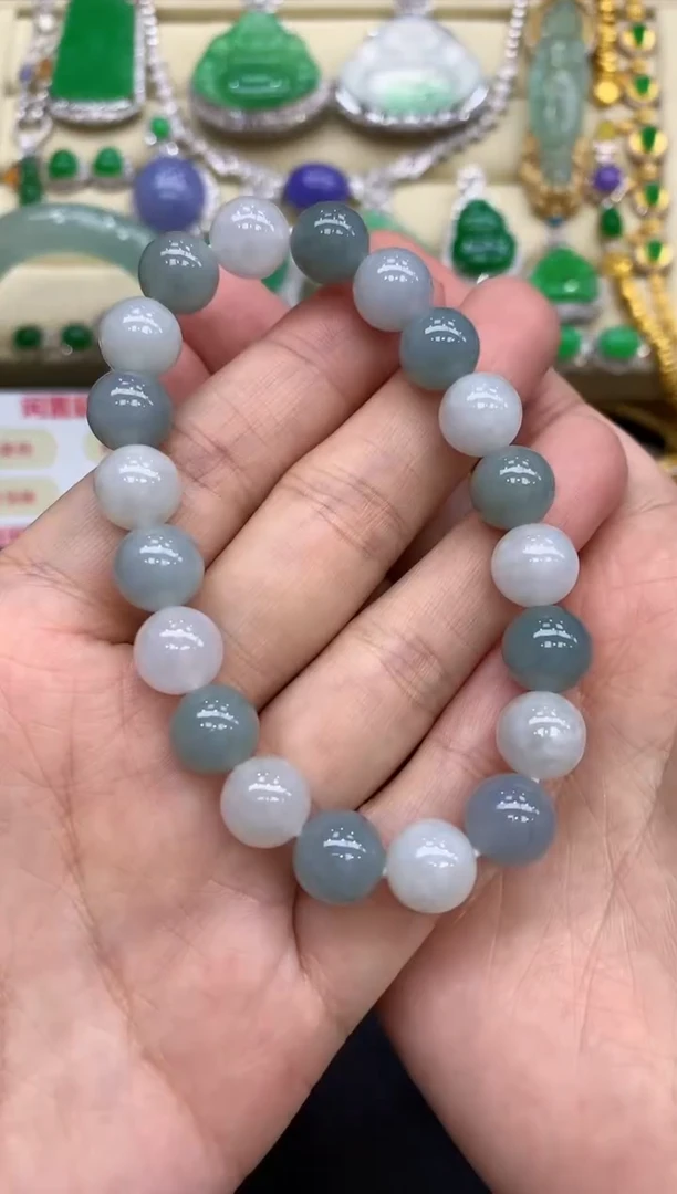 未镶嵌手串翡翠34-中国好珍宝