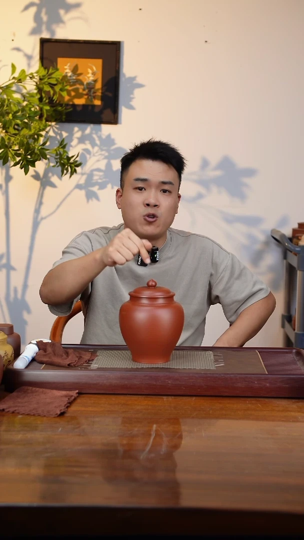 宜兴原矿紫砂茶叶罐