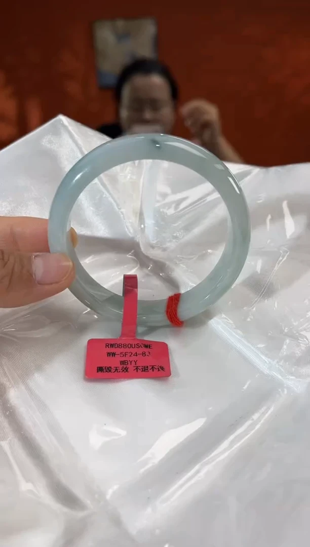 未镶嵌手镯翡翠4         圈口58