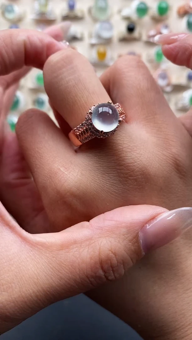 未镶嵌戒指翡翠缅甸天然A货翡翠22   5-5