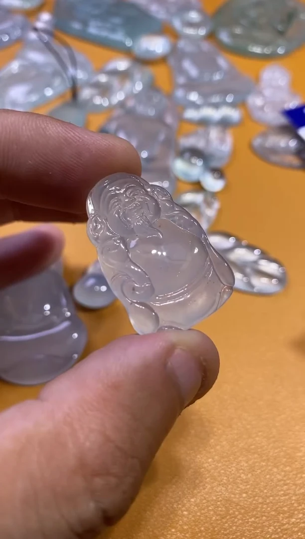 吊坠(不含链)未镶嵌翡翠财神2380