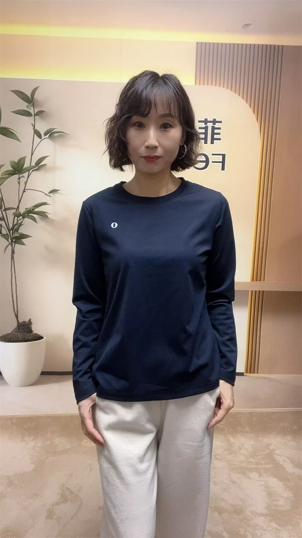 菲玛掂251331正品2025秋冬新款时尚休闲百搭T恤长袖女上衣