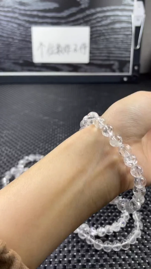 未镶嵌手串水晶白啊塞