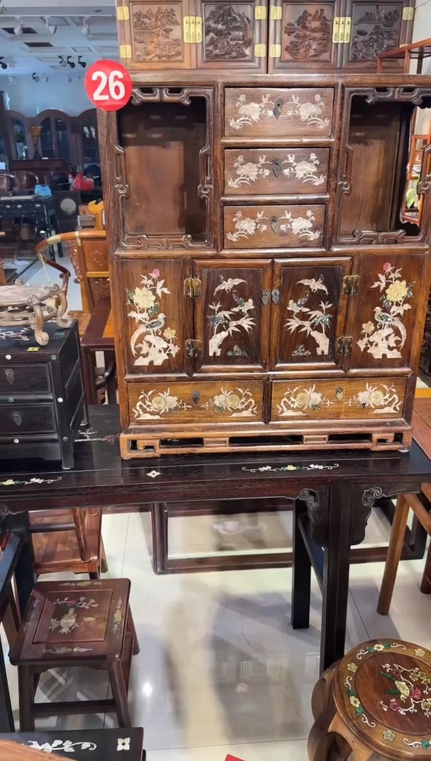 【闪购商品】木木艺满镶嵌柜1880...88888