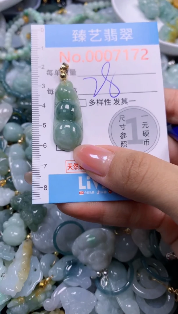 颈饰未镶嵌翡翠7172