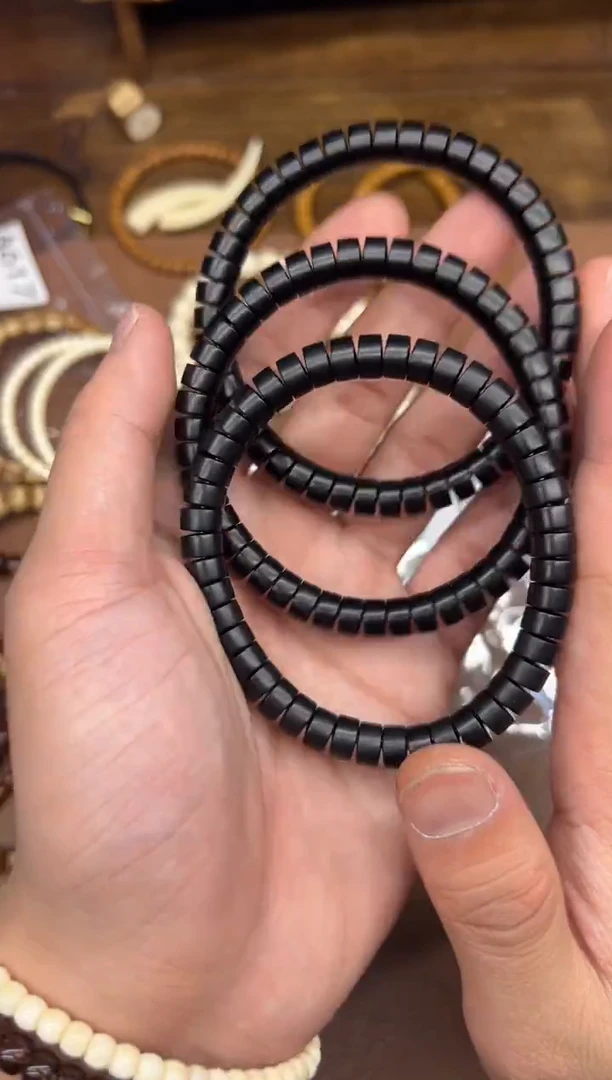 乌木类手串/手链A672 乌木药片