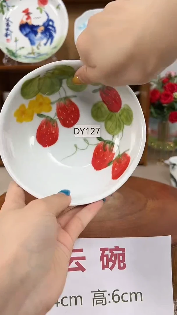 摆件景德镇手工手绘陶瓷