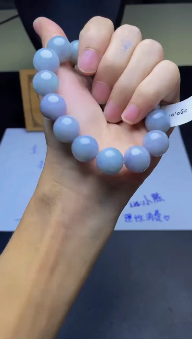 未镶嵌定制翡翠珠串