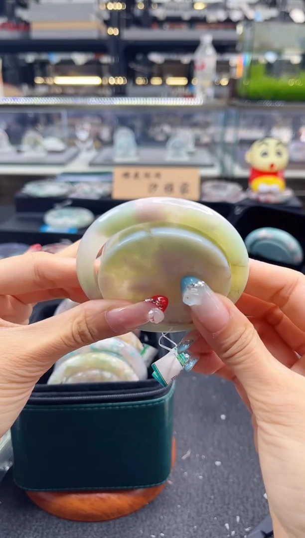 未镶嵌手镯石英质玉56-57圈口（赠品镯心）s91923