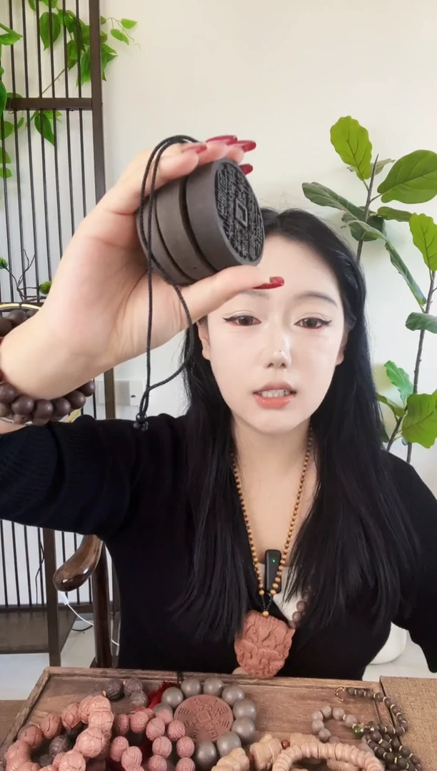 泥塑【天云真元山花】古法合香