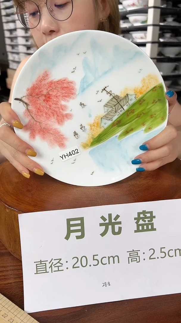 摆件景德镇手工手绘陶瓷