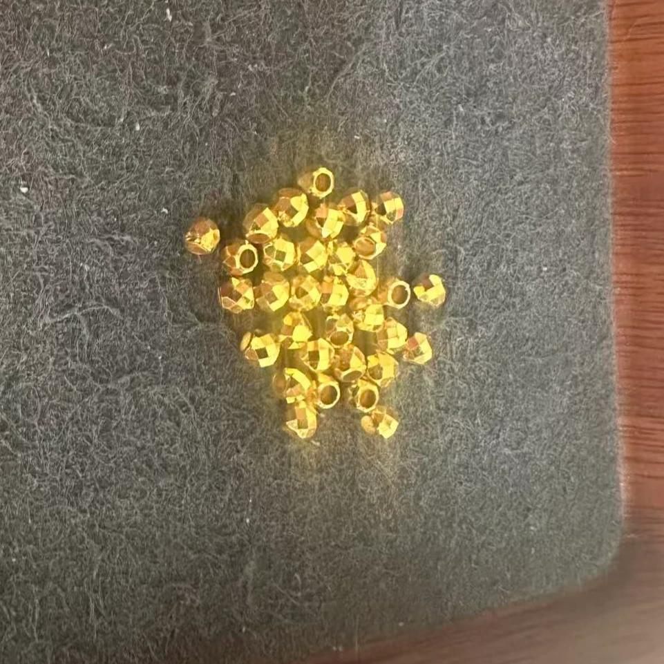 足金999 卡三蹦迪金珠配件（金料换款）