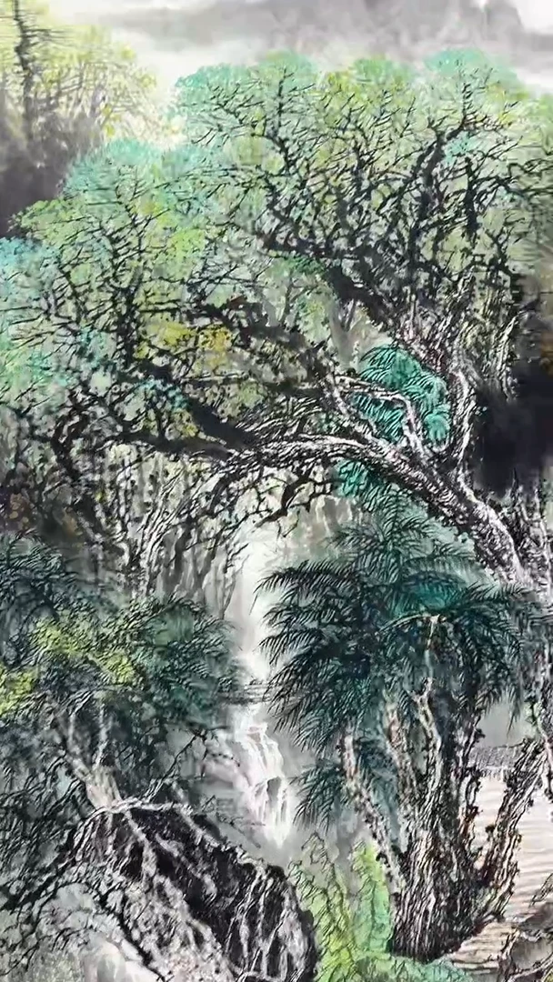 国画杨金光/山水/国画/宣纸