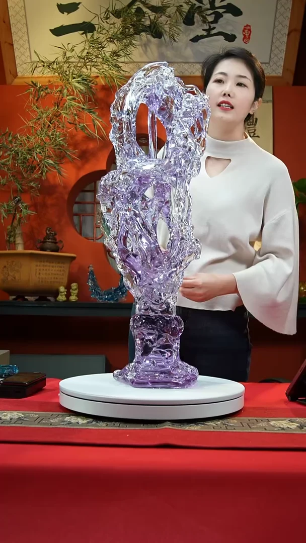 手工艺品琉璃太湖石