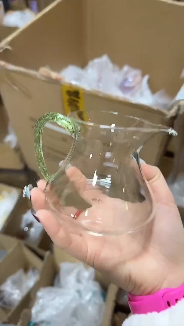 绿晶浩然公道杯