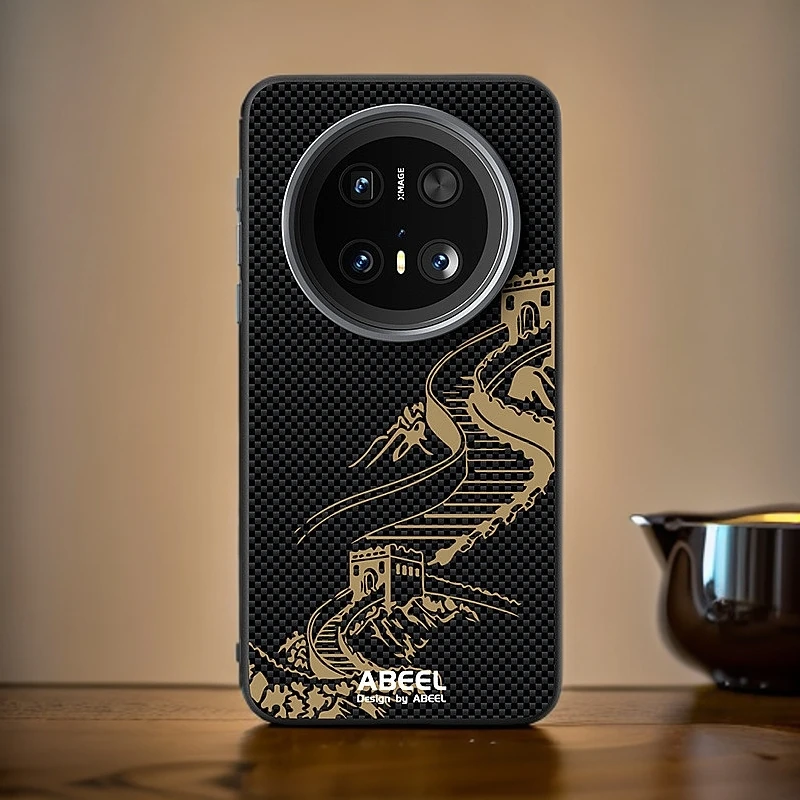 华为mate70手机壳素皮隐形磁吸款6D浮雕防摔适用M70pro硬壳高档RS