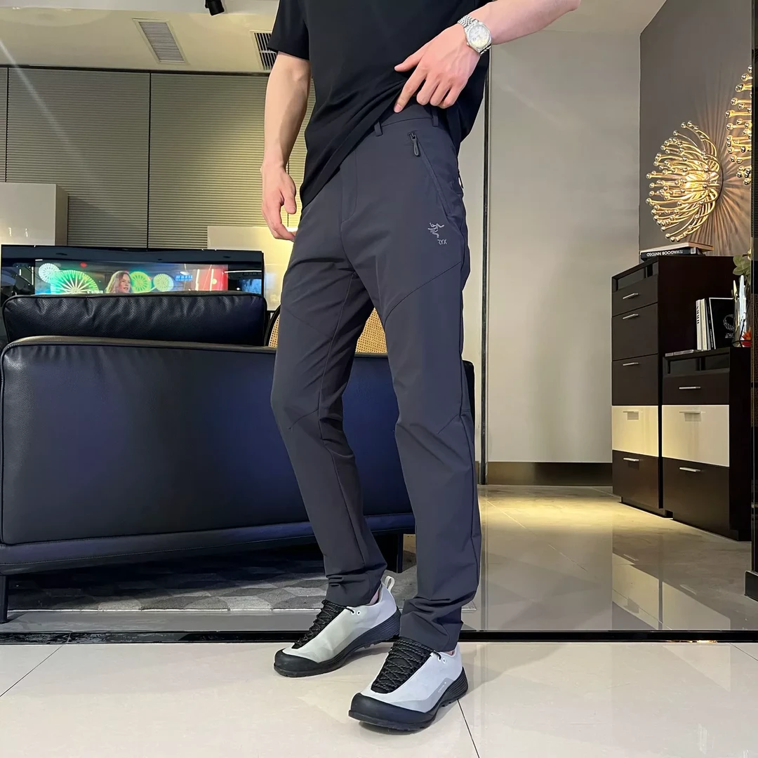 (韩版复刻)雀家户外速干三防刺绣全标冲锋防水裤5522