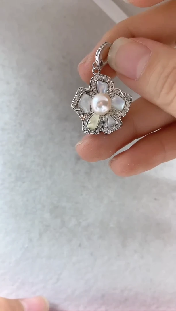 吊坠(不含链)未镶嵌海水珍珠多样性发其一