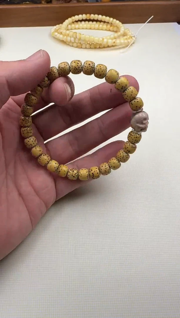 星月菩提吊坠文玩星月菩提手串