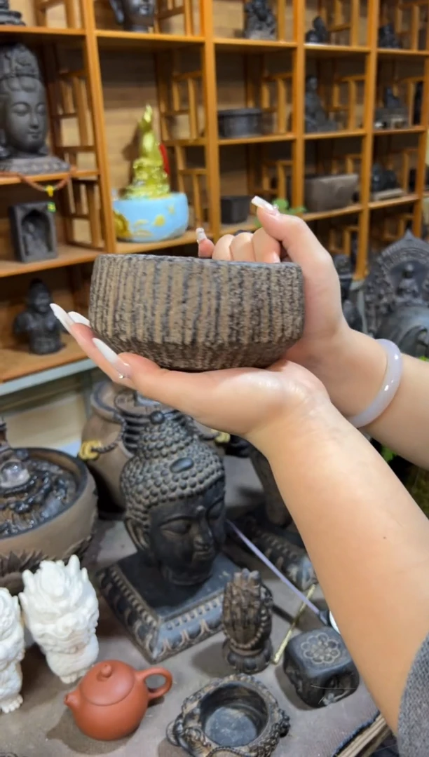 陶土【火山泥】小石钵