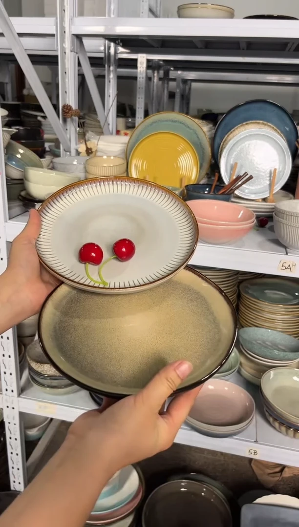 瓷片外贸尾货瑕疵满20包邮X2 小盘组合