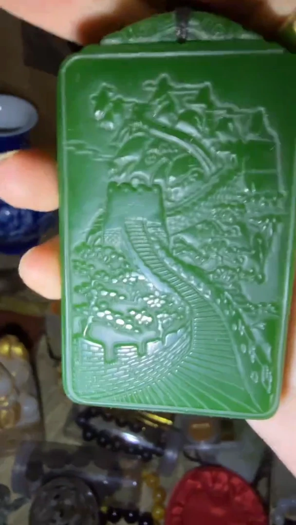 和田玉（碧玉）未镶嵌把件闪购高端商品链接