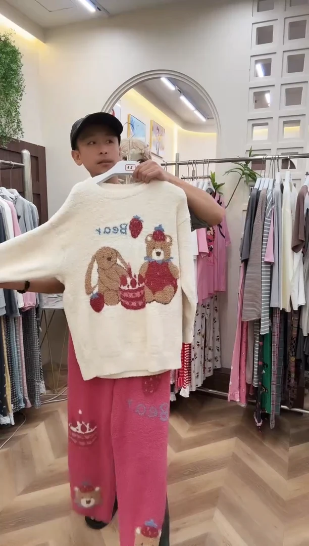 棉韩国梨花半边绒90-140斤以下