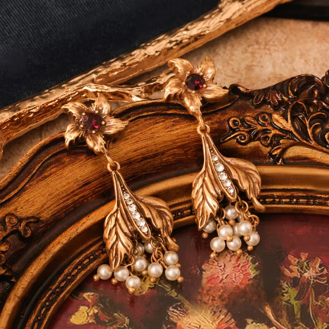 铜合金仿水晶耳饰 福利No退No换铜合金耳饰少量现货【WRR2265】