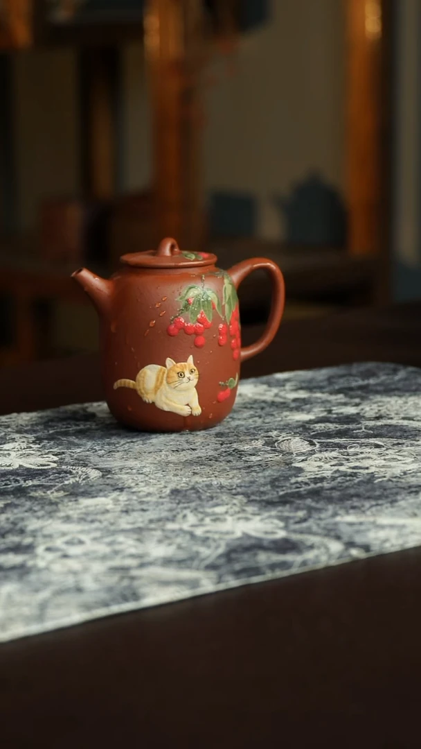 茶杯紫砂78号宜兴紫砂原矿作品190毫升